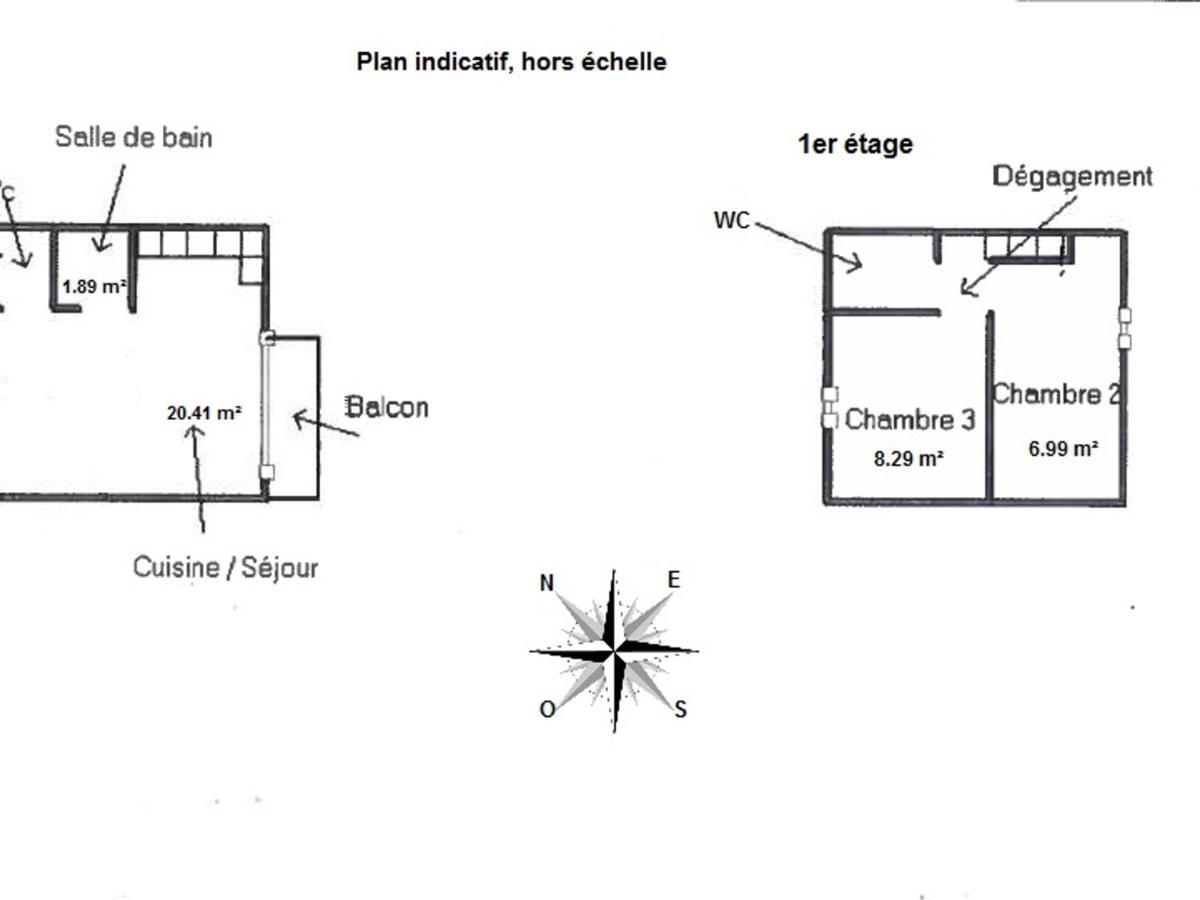شقة Duplex 3 Pieces Aux Gets, Proche Pistes Avec Parking Et Wifi - Fr-1-598-23 لي جيه المظهر الخارجي الصورة